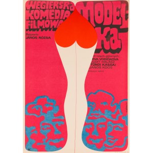 proj. Wiktor GÓRKA (1922-2004), Modelka, 1971