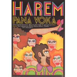 proj. Andrzej KRAJEWSKI (1933-2018), Harem Pana Voka, 1971