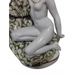 Art Deco odalisque figure by Anton Büschelberger