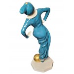 Dancer with ball by Constantin Holzer-Defanti (1881-1951)