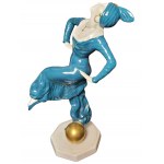 Dancer with ball by Constantin Holzer-Defanti (1881-1951)
