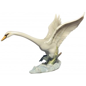 LARGE FIGURE - SWAN by H.Achtziger