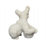 SS-ALLACH PORCELAIN BEAR WITH BALL NO.9 BY KARNER