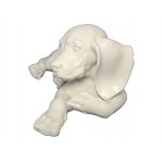 Lying Young Dachshund (SS Allach Model No 1) by T.Kärner