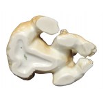 SS Allach Sitting Bear Figurine By Theodor Karner Model 8