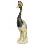 Antique Karl Ens Germany Porcelain Figurine Statue Bird Crowned Crane Pre-1945