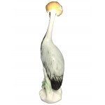 Antique Karl Ens Germany Porcelain Figurine Statue Bird Crowned Crane Pre-1945