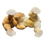 SS ALLACH - COLORED PORCELAIN FIGURE OF 'TWO BEARS' #6 (KÄRNER)