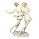 Two females in dance by H. Meisel. Rosenthal