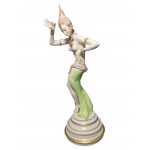 Porcelain Figurine; Art Deco Model Of A Bali Dancer