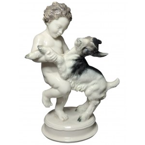 Rosenthal Cherub with Goat No 1283 Figurine