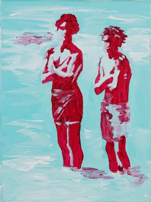 Yuliya Stratovich, series Cold Water, 2023