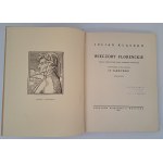 [sygnowana oprawa Roberta Jahody] KLACZKO Julian - Wieczory Florenckie 1917