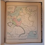 NIEWIADOMSKI E[ligiusz] - Atlas do dziejów Polski zawierający 13 mapek kolorowanych - 1899