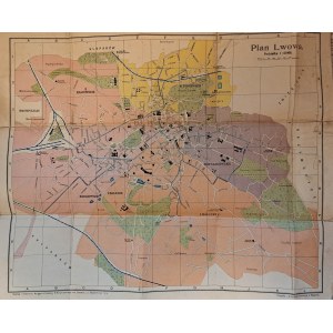 Plan Lwowa 1:15 000 [b. d. wyd.] [1909]