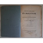 Kołłątaj Hugo, Żupański - Pamiętnik o stanie duchowieństwa katolickiego 1840