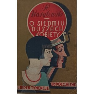 WASYLEWSKI Stanisław - O siedmiu duszach kobiety [okładka Ernest Czerper] [1927]
