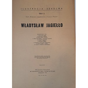ILUSTRACJA SZKOLNA Teka 3 Władysław Jagiełło 1960