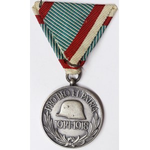 Austria, Franz Joseph I, Hungarian war medal 1914-1918