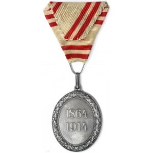 Austria, Franz Joseph I, Red Cross Silver medal 1864-1914