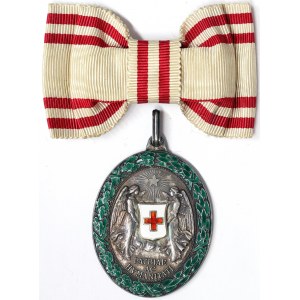 Austria, Franz Joseph I, Red Cross Silver medal of honour for ladies 1864-1914