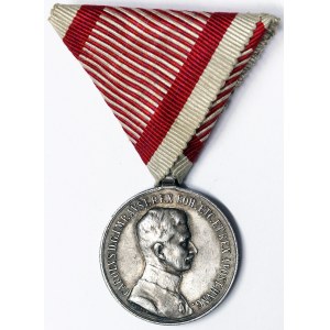Austria, Karl I, Bravery medal FORTITVDINI n.d.