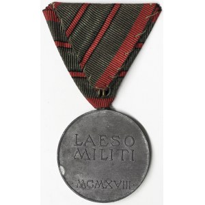 Austria, Karl I, Wounded medal LAESO MILITI 1918