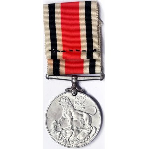 Great Britain, George VI, War Medal 1939-45