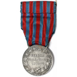 Kingdom, Vittorio Emanuele III, Commemorative medal of the Italian-Turkish War 1912