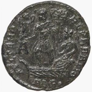 Roman Coins, Constantius II, Follis n.d., Aquileia
