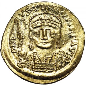 Roman Coins, Justinian II, Solidus n.d., Constantinople
