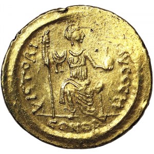 Roman Coins, Justinian II, Solidus n.d., Constantinople