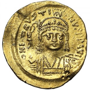 Roman Coins, Justinian II, Solidus n.d., Antioch