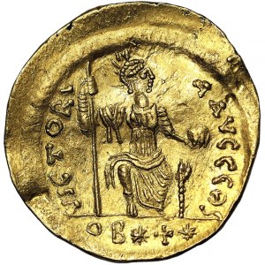 Roman Coins, Justinian II, Solidus n.d., Antioch
