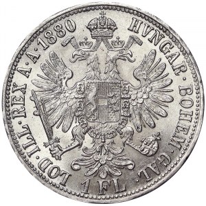Austria, Franz Joseph I, 1 Gulden 1880, Vienna
