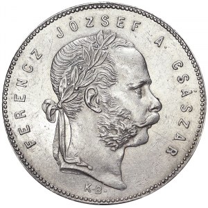 Austria, Franz Joseph I, 1 Forint 1869, Kremnitz
