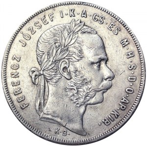 Austria, Franz Joseph I, 1 Forint 1870, Kremnitz