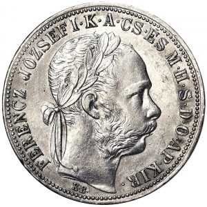 Austria, Franz Joseph I, 1 Forint 1890, Kremnitz