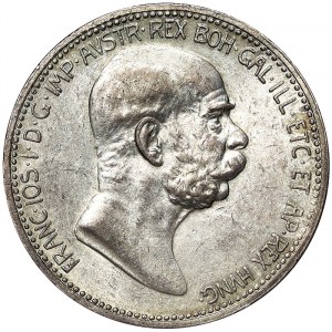 Austria, Franz Joseph I, 1 Corona 1908, Vienna