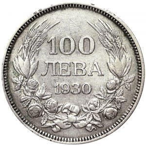 Bulgaria, Boris III, 100 Leva 1930, Kremnitz