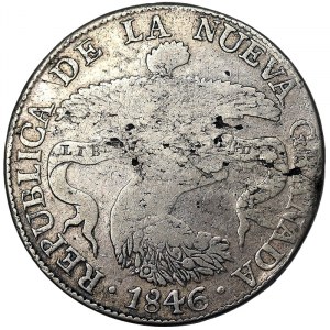 Colombia, 8 Reales 1846, Bogotà