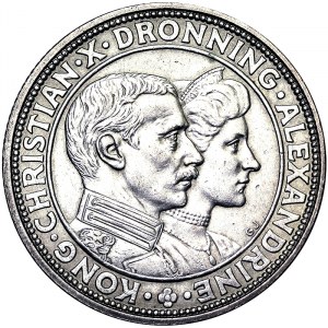 Denmark, Christian X, 2 Kroner 1923