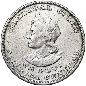 El Salvador, 1 Peso 1893