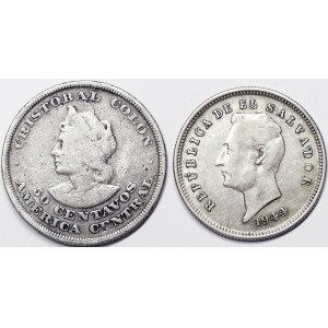 El Salvador, Lot 2 pcs.