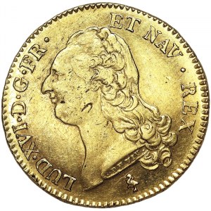 France, Louis XVI, 2 Louis d'or 1786, A Paris