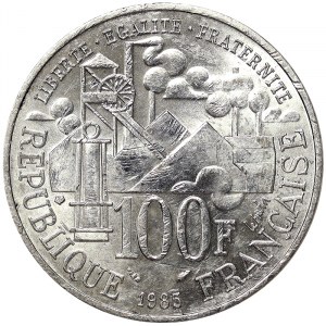 France, 100 Francs 1985, Paris