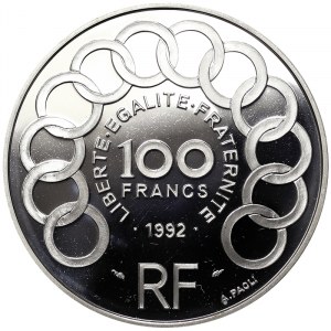 France, 100 Francs 1992, Paris