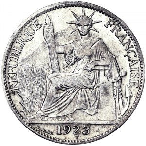 Indo-China (until 1954), 20 Cents 1923, A Paris