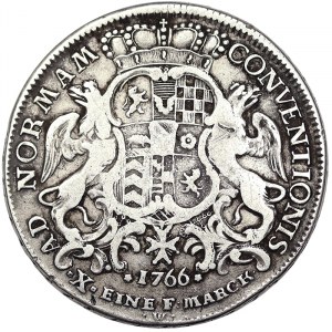 Germany, Karl Friedrich, Taler 1766, Baden