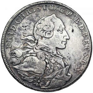 Germany, Friedrich Christian, Taler 1766
